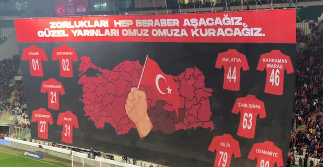 Bursa'da anlamlı koreografi