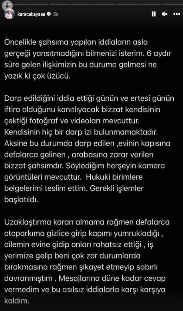 Ünlü oyuncudan sevgilisini darp ettiğine dair iddialara yeni açıklama
