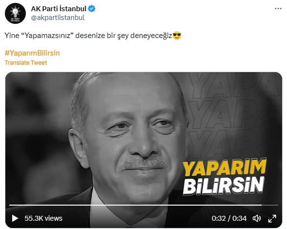 Kenan Doğulu'dan AK Parti'nin videosuna tepki