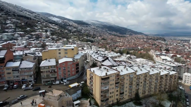 Bursa'ya beyaz örtü sürprizi