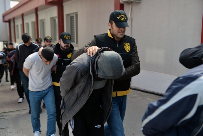 Adana’da hırsızlık operasyonu: 13 gözaltı
