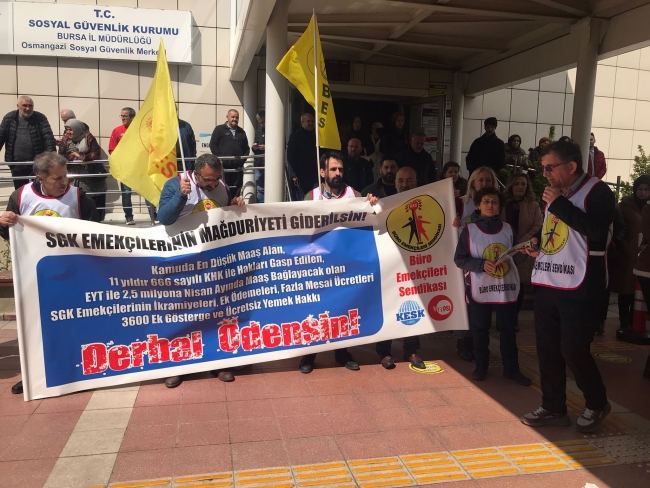 BES Bursa: Ucuz mesai istemiyoruz