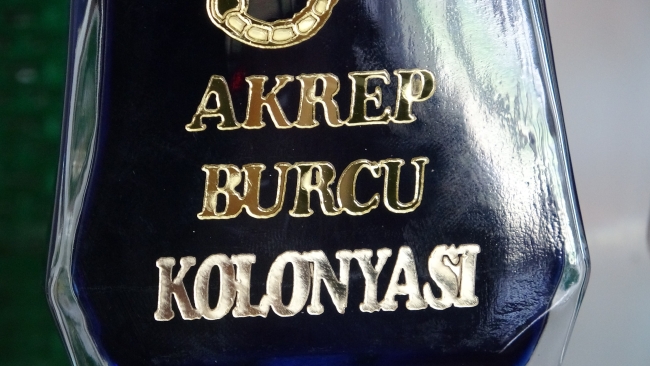 Burçlara özel kolonya üretti