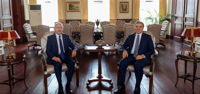 Kılıçdaroğlu'ndan Abdullah Gül'e ziyaret