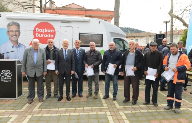 Yaylacık’ta tapu heyecanı