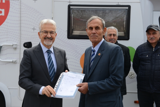 Yaylacık’ta tapu heyecanı