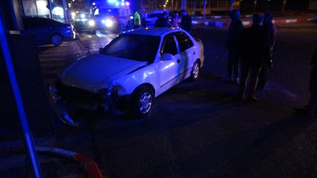 Malatya’da iki otomobil çarpıştı: 2 yaralı