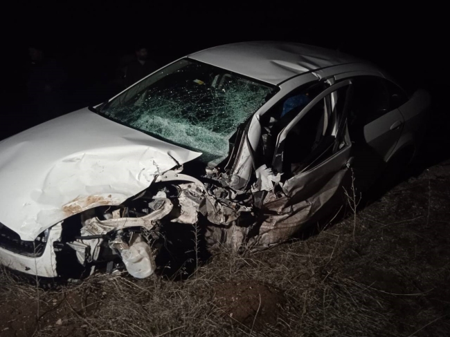 Bayburt’ta trafik kazası: 2 yaralı