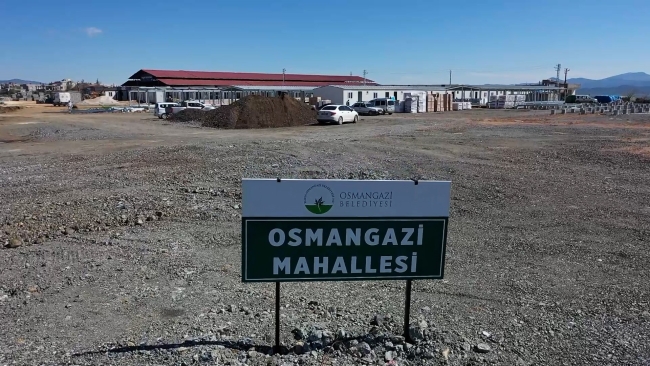 İslahiye'de Osmangazi Mahallesi yükseliyor