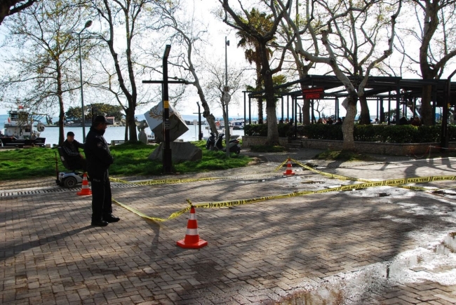 Erdek'te silahlı kavga:1 yaralı