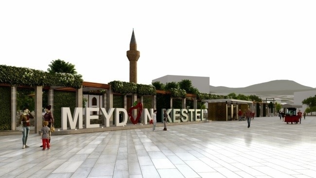 "Meydan Kestel" afet durumunda binlerce kişiye sığınak olacak