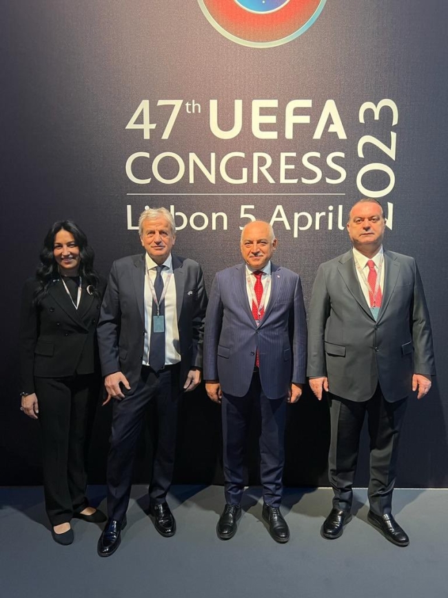 Büyükekşi, 47. UEFA Kongresi'ne katıldı