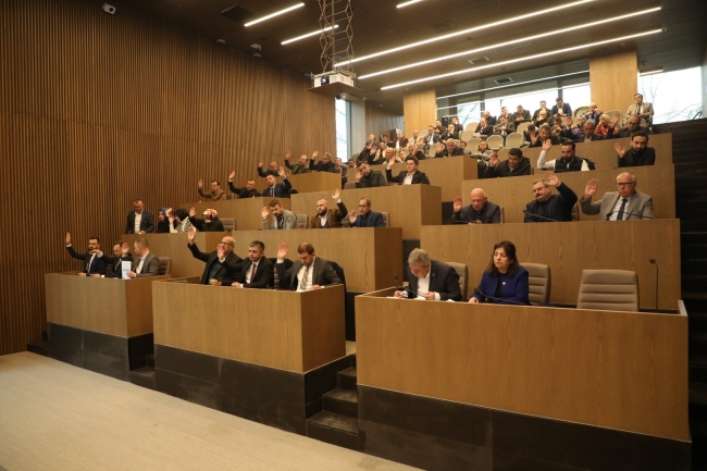 İnegöl Belediyesi'nde nisan ayı meclis toplantısı yapıldı