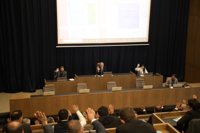 İnegöl Belediyesi'nde nisan ayı meclis toplantısı yapıldı