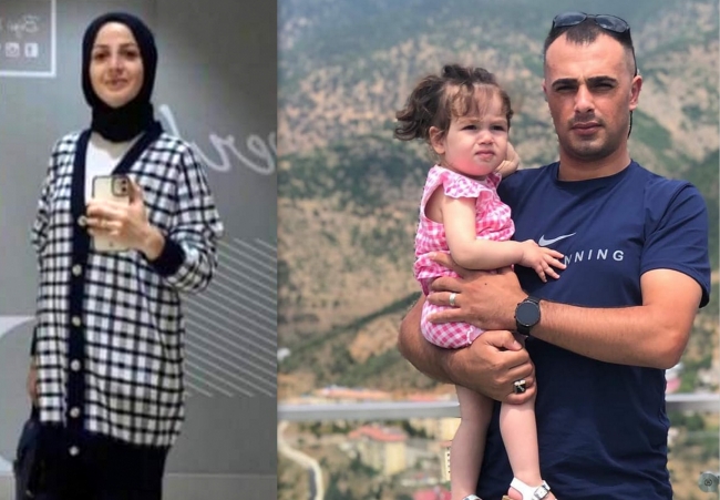 3 kişilik aile kazada can verdi