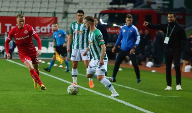Konyaspor Antalyaspor maçı berabere sonuçlandı