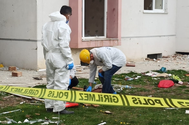 Yüksekten düşen işçiden acı haber
