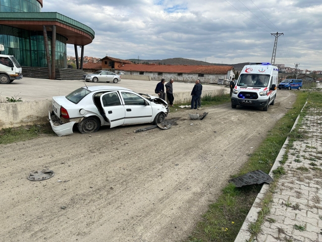 Tavşanlı'da trafik kazası: 1 yaralı