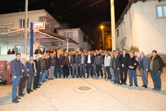Orhaneli'de ramazanda köy ziyaretleri