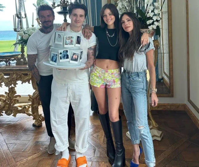 Peltz ile Beckham'dan evlilik yıl dönümü kutlaması