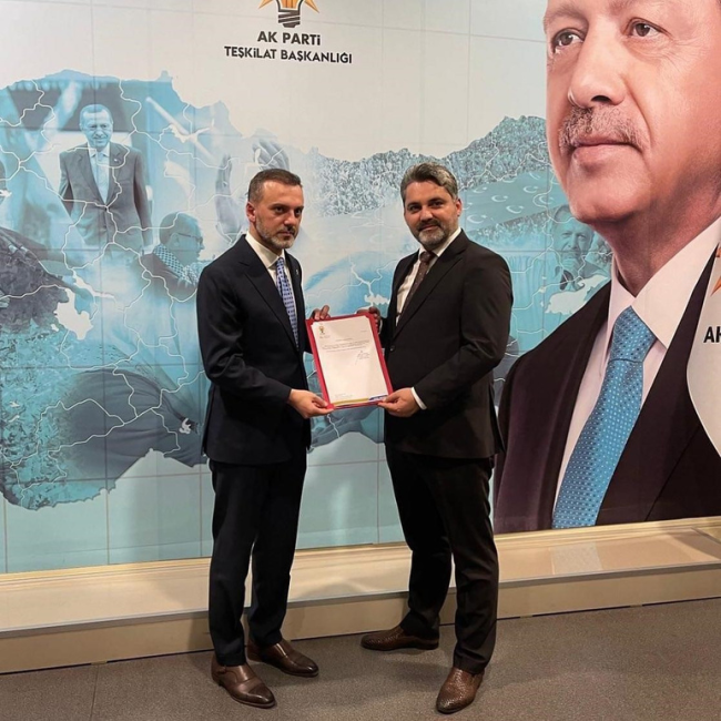 AK Parti'de yeni atama