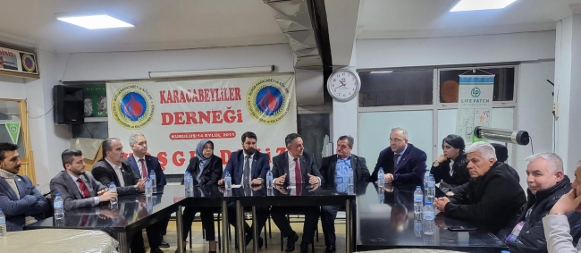 Alfatlı seçim çalışmalarına Karacabeyliler Derneğinden başladı