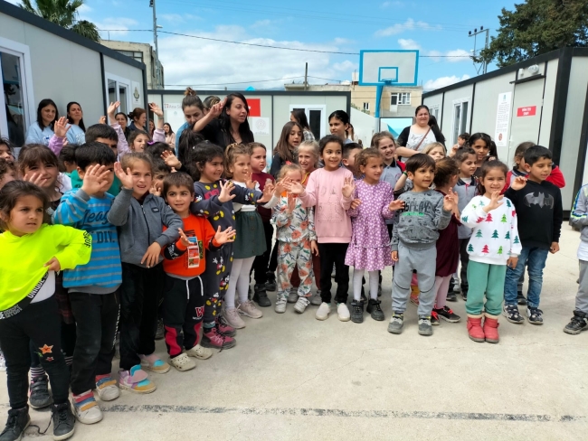 Uludağ Elektrik Hatay'da çocuklarla buluştu