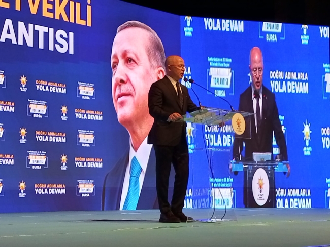 AK Parti Bursa'da seçim startı verildi