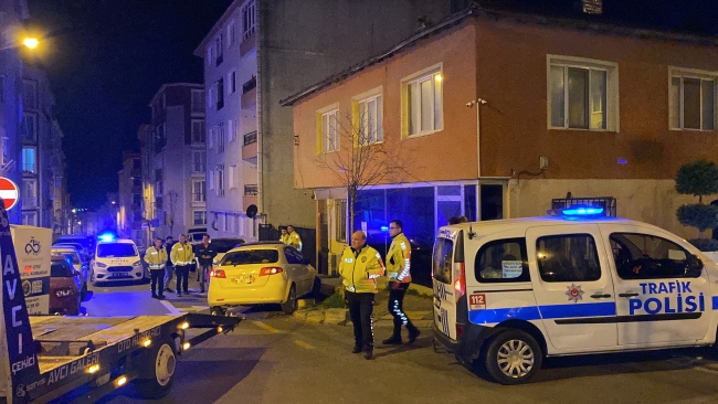 'Dur' ihtarına uymayan alkollü sürücü kaza yapınca yakalandı
