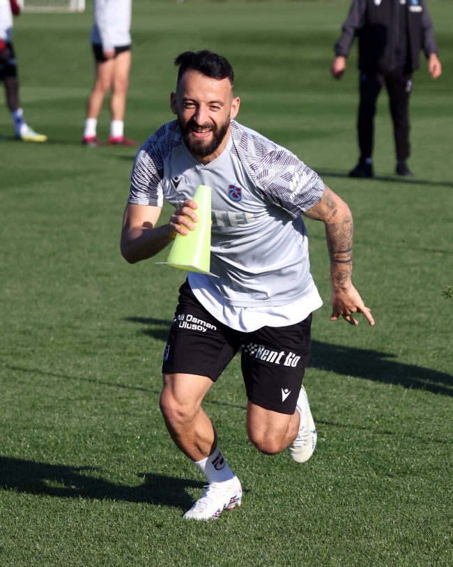 Trabzonspor, Beşiktaş maçı hazırlıklarını tamamladı