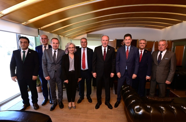 Sinan Oğan ve Muharrem İnce bir araya geldi