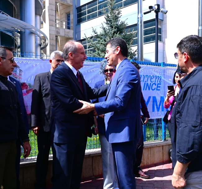 Sinan Oğan ve Muharrem İnce bir araya geldi