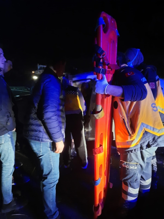 Tekirdağ'da trafik kazası: 1 yaralı