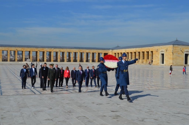 ADD’den Anıtkabir’e ziyaret