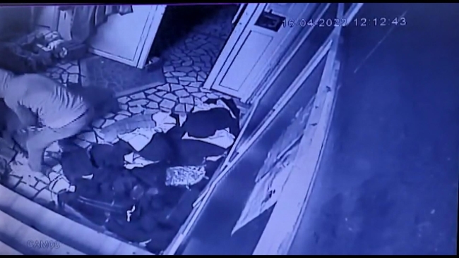 Dükkanının soyulduğunu bildirimle öğrendi