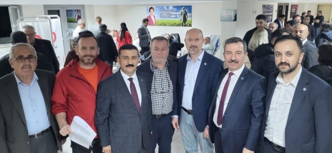 İYİ Parti Bursa'dan kan bağışı kampanyası