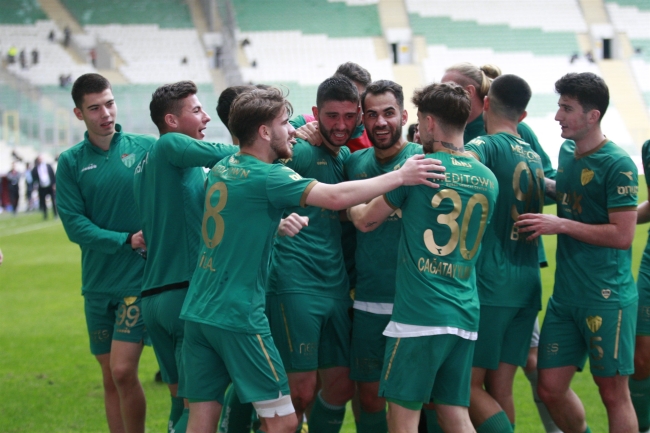 Bursaspor'da son dakika golü puan getirdi