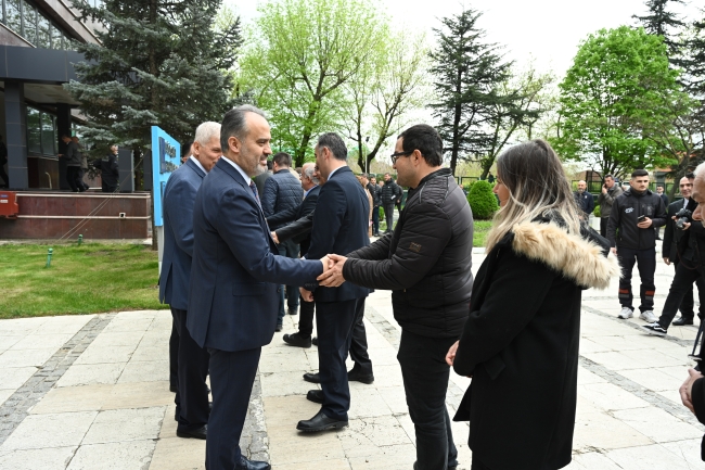 Bursa Büyükşehir Belediyesi bayramlaştı