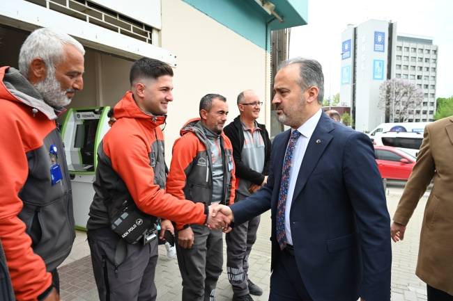 Bursa Büyükşehir Belediyesi bayramlaştı