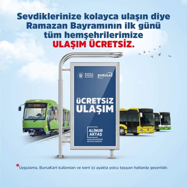 CHP'li Özkan: Bursa'da ulaşım 3 gün ücretsiz olsun