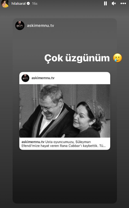 Aşk-ı Memnu ekibi yasta