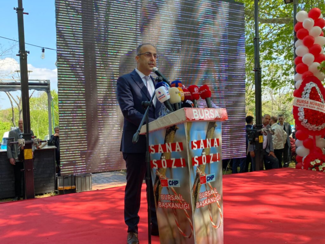 CHP Bursa'da bayramlaşma