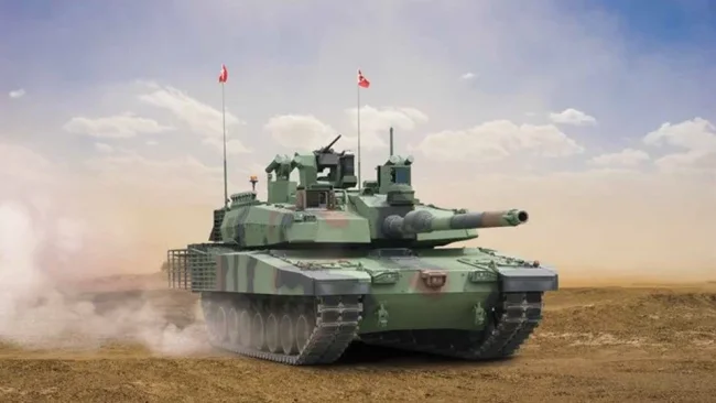 Yeni Altay Tankı test için TSK'DA
