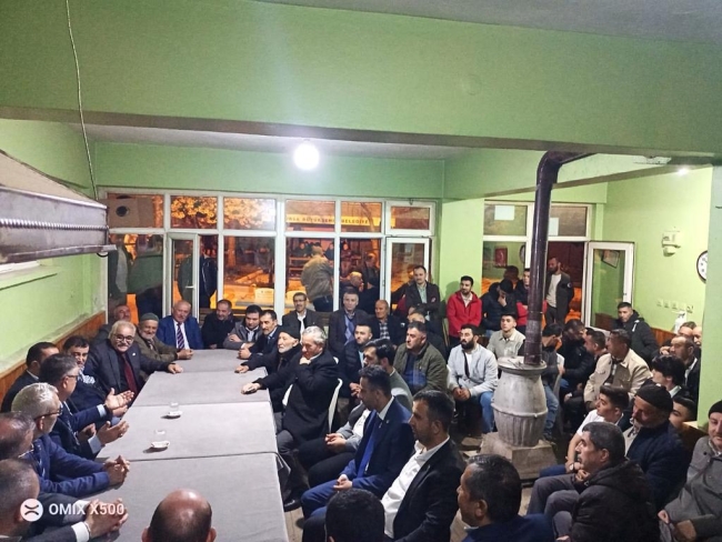 BBP Milletvekili adayı Ekrem Alfatlı'ya ana ocağında coşkulu karşılama