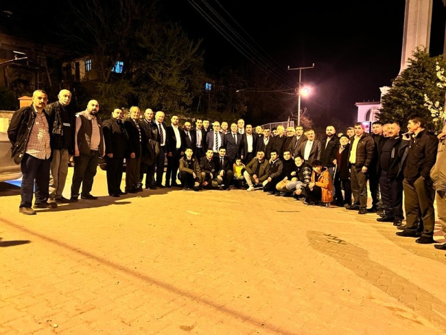 BBP Milletvekili adayı Ekrem Alfatlı'ya ana ocağında coşkulu karşılama
