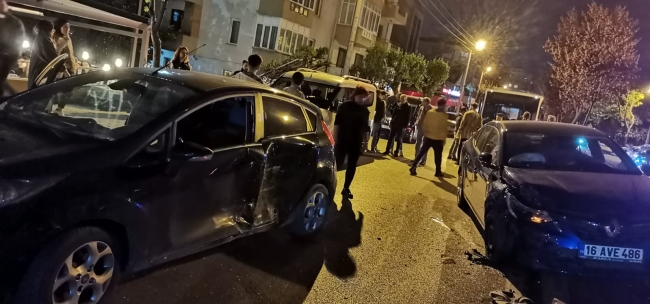 Bursa'da ucuz atlatılan kaza