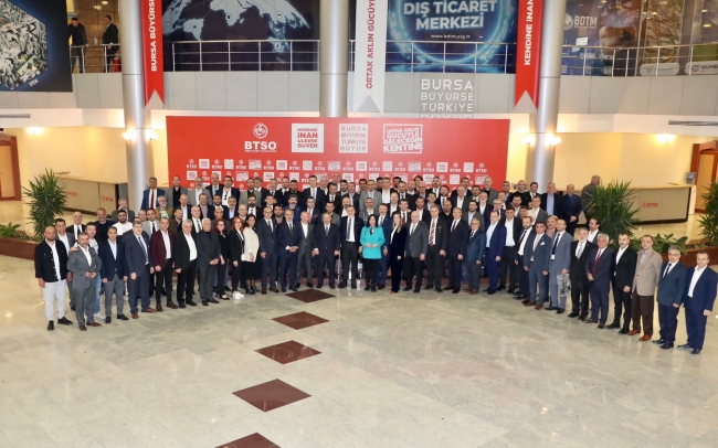 BTSO'da Nisan ayı Meclis Toplantısı gerçekleştirildi