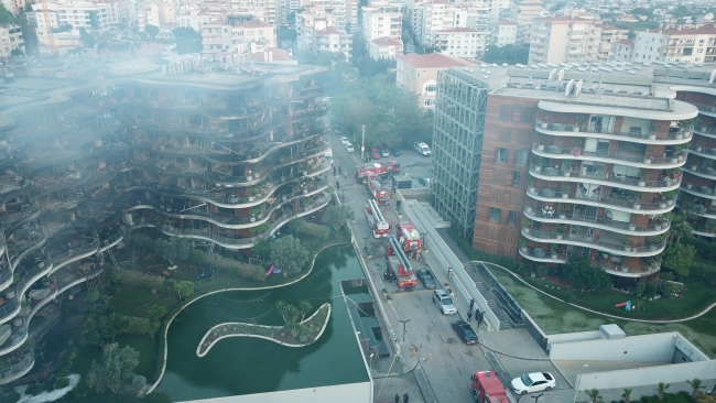 Yangının büyüklüğü gün ağarınca ortaya çıktı!