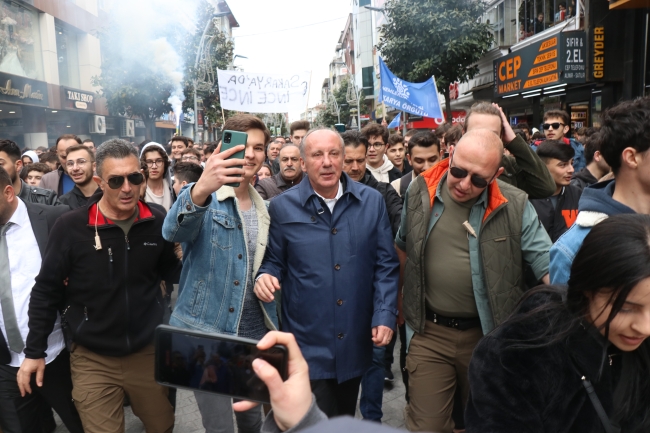 Muharrem İnce: "Bugün hepiniz 3 kişiyi ikna edeceksiniz"