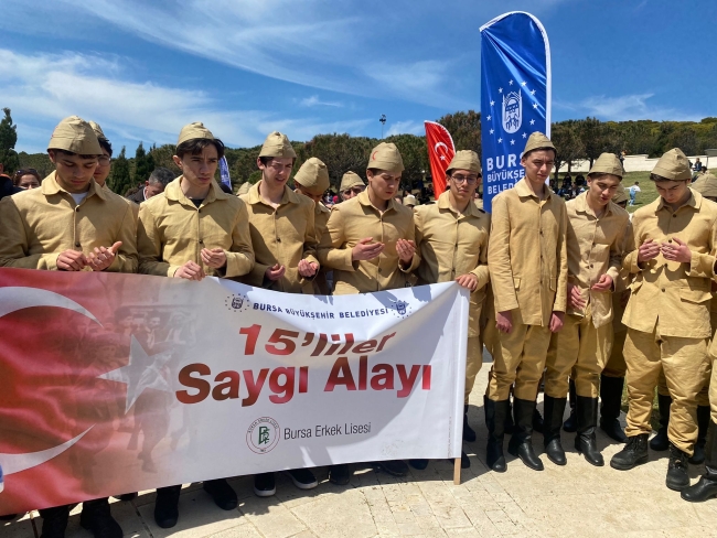 Bursa Büyükşehir'den Kireçtepe Şehitliğine ziyaret
